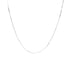 BOX CHOKER NECKLACE SILVER